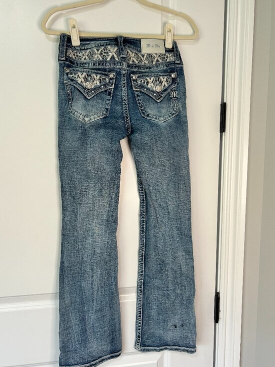Miss Me Denim - Miss Me Mid Rise Boot Cut Jeans Size 25